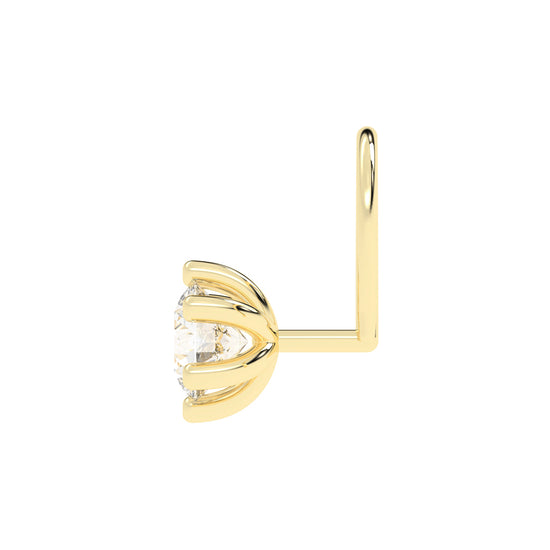 Elara Bloom Rose Nose Pin
