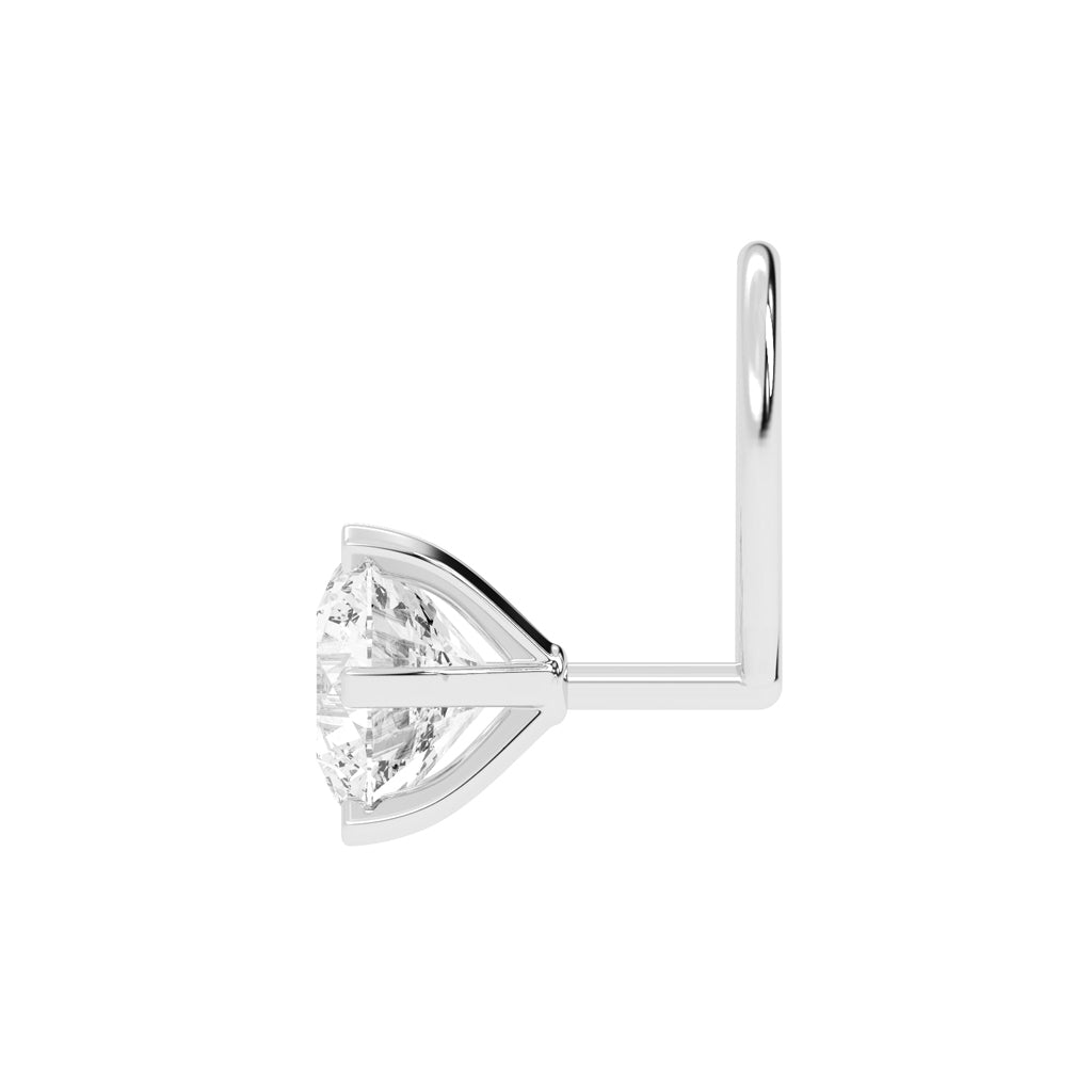 Brilliant Solitaire Nose Pin