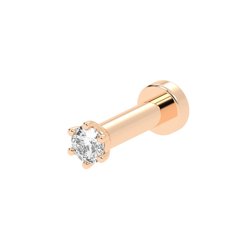 Classic Round Shape Nose Pin