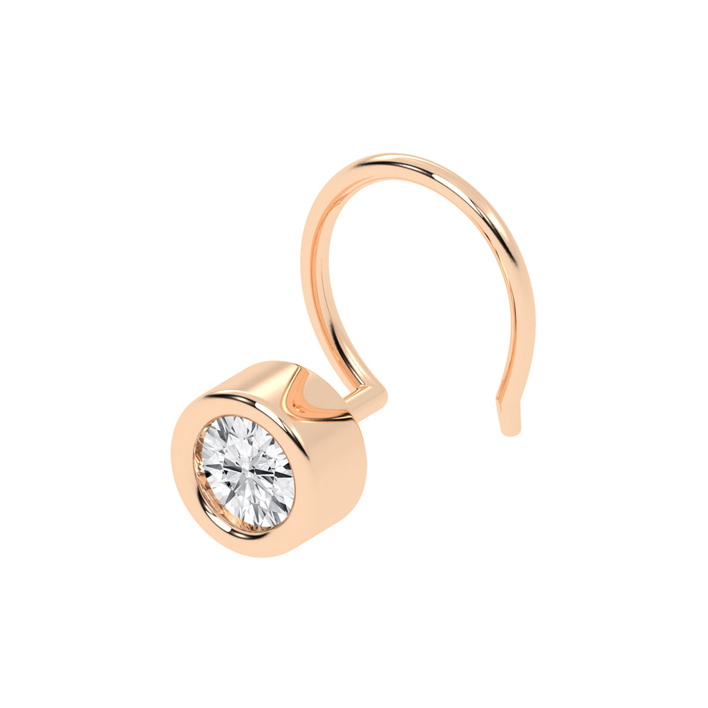 Timeless Glimmer Diamond Nose Stud