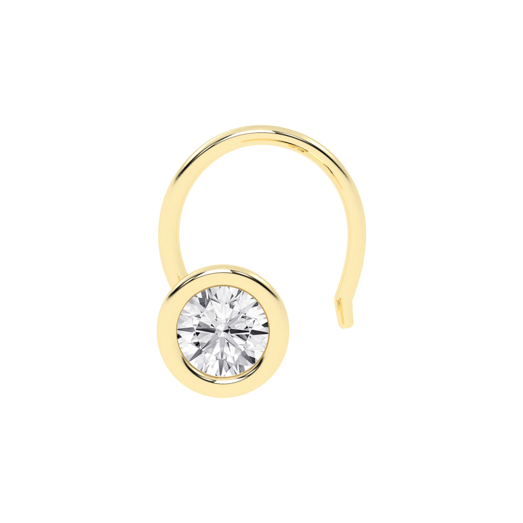 Timeless Glimmer Diamond Nose Stud