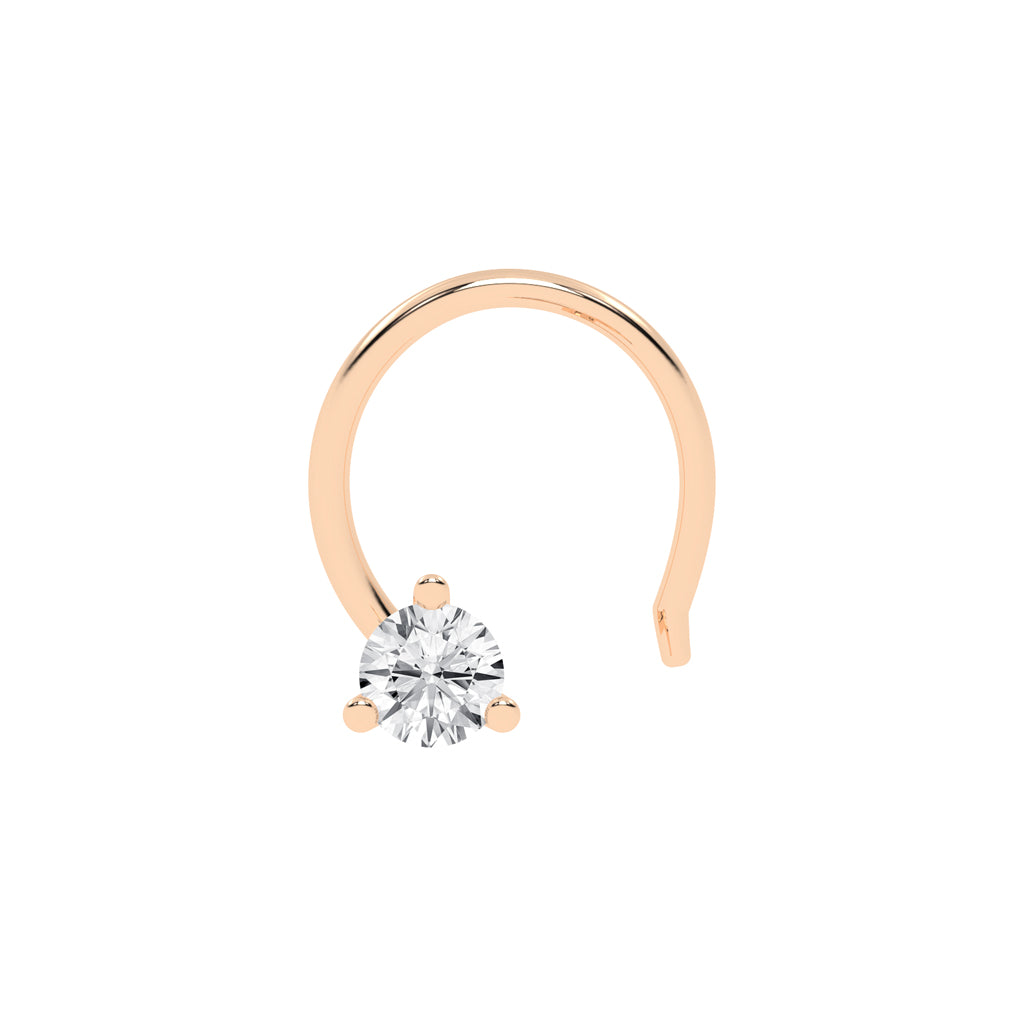 Barely-There Diamond Nose Adornment