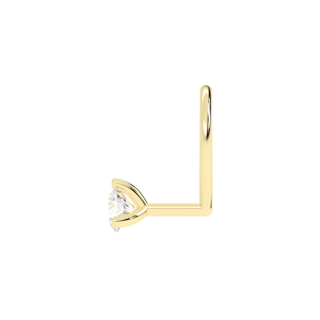Barely-There Diamond Nose Adornment
