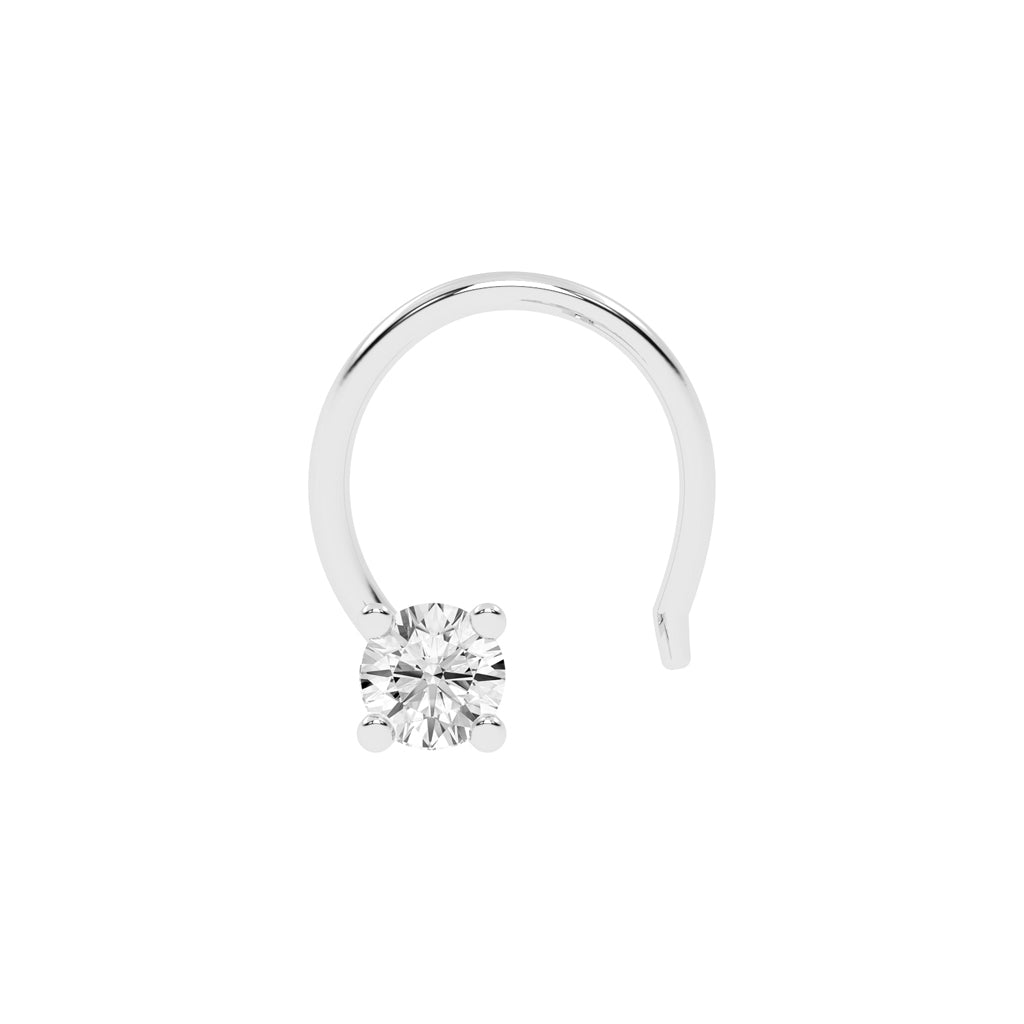 Arctic Sparkle Diamond Nose Stud