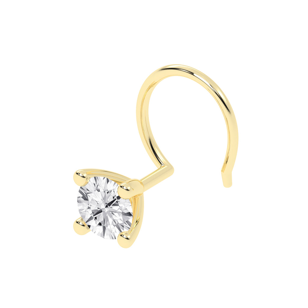 Dainty Diamond Whisper Nose Stud