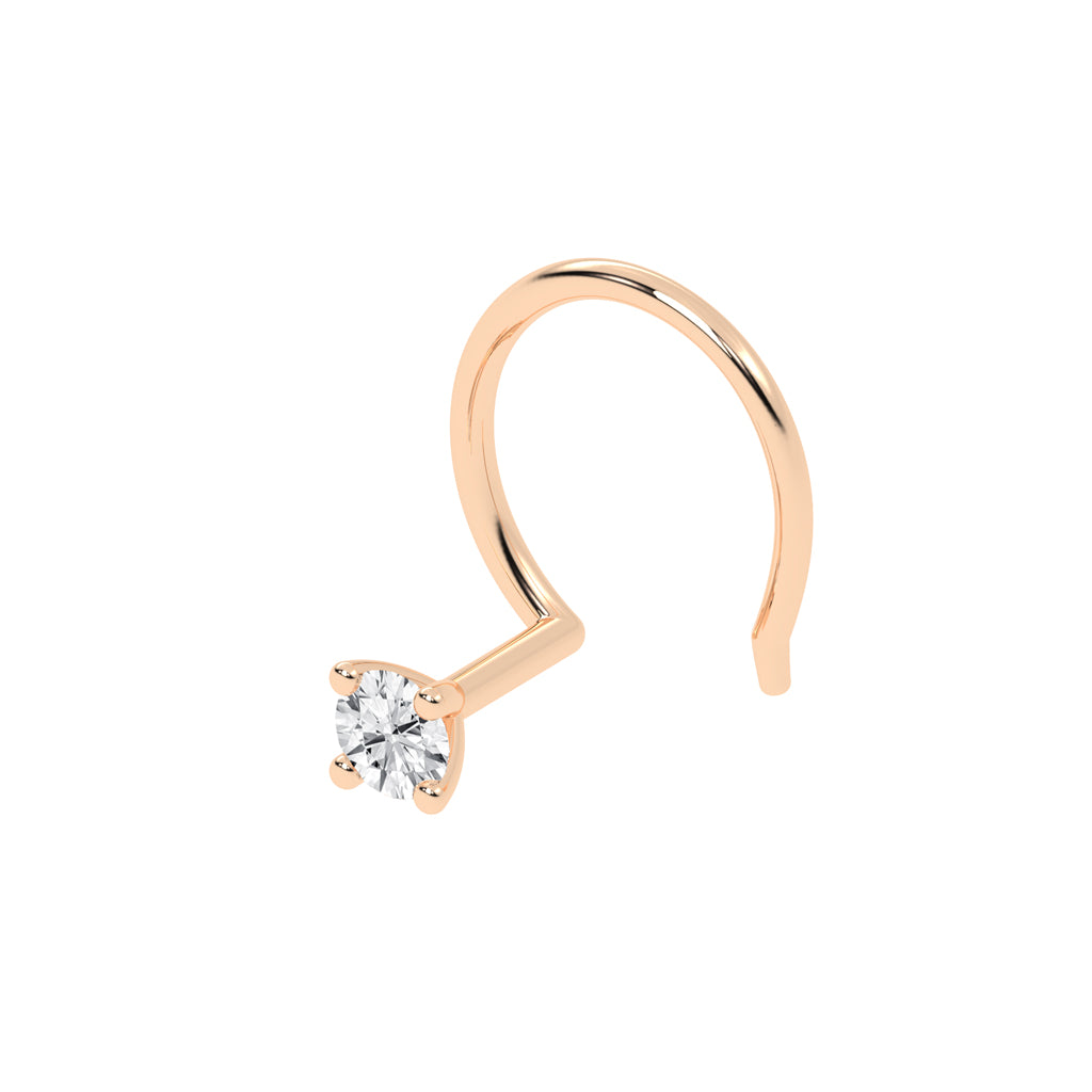 Pristine Diamond Nose Adornment