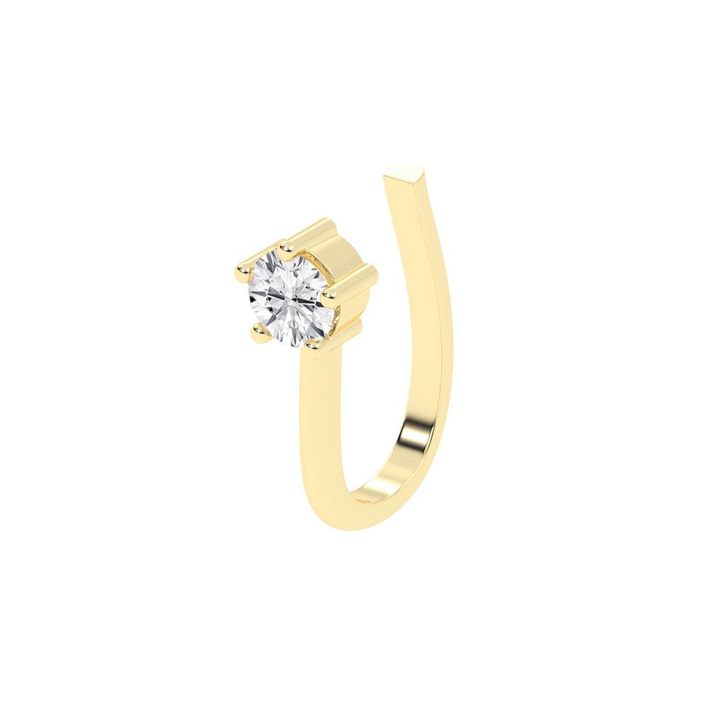Solitaire Diamond Sparkle Nose Pin