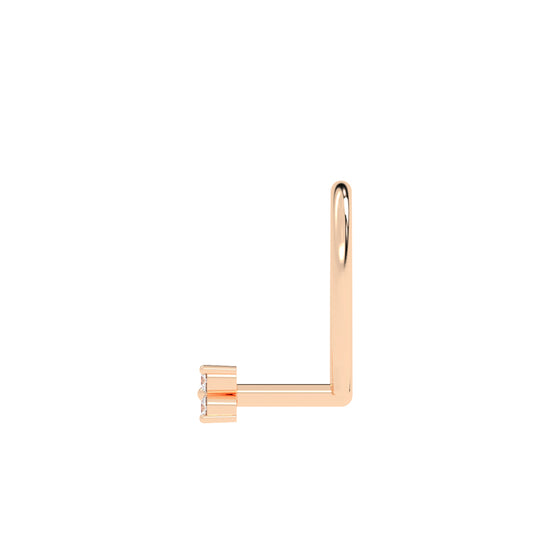 Petite Diamond Cluster Nose Ring