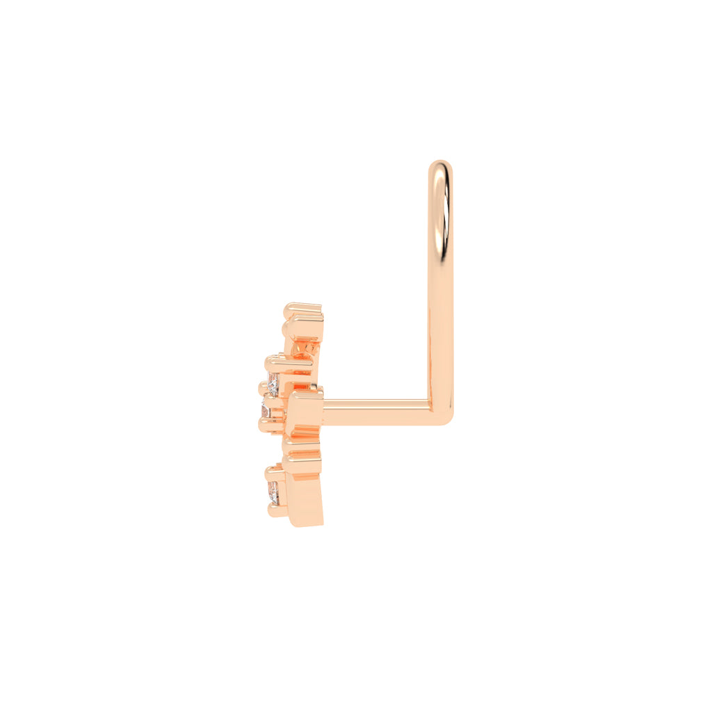 Enchanting Radiance Blossom Nose Pin