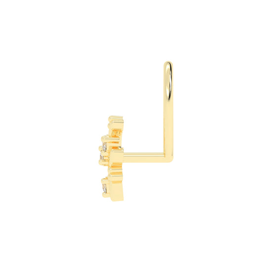 Enchanting Radiance Blossom Nose Pin