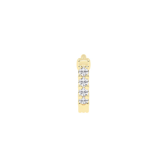 Radiant Cascade Line Nose Pin