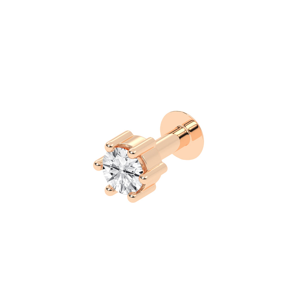 Classic Solitaire Brilliance Nose Stud
