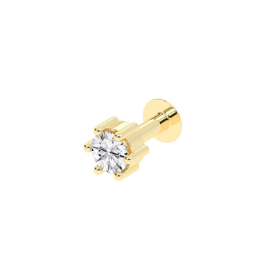 Classic Solitaire Brilliance Nose Stud