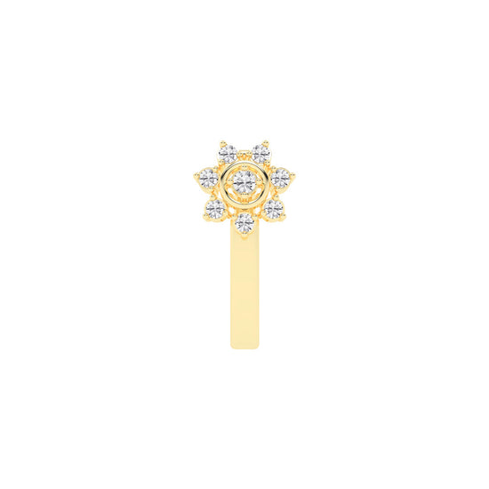 Shimmering Blossom Nose Stud