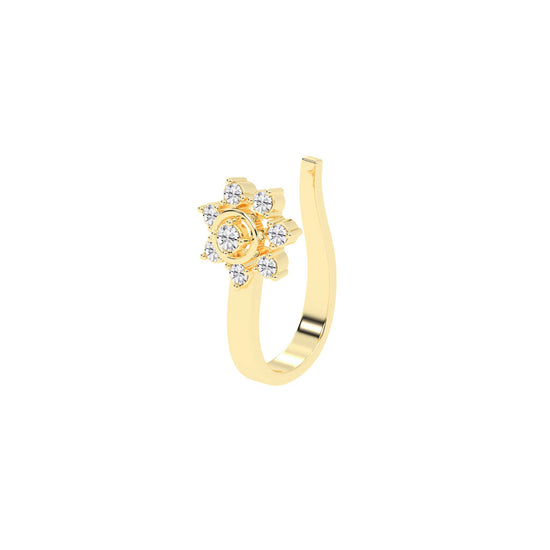 Shimmering Blossom Nose Stud