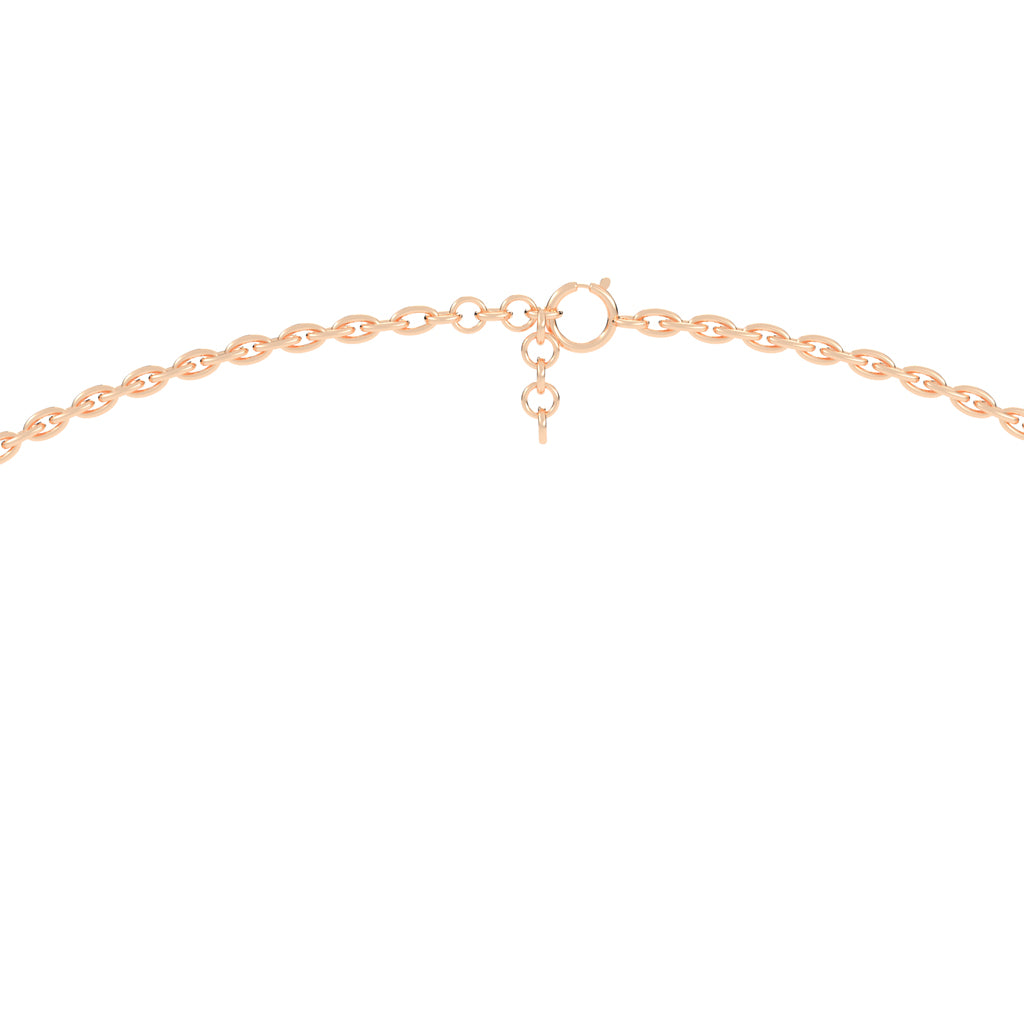 Irisia Stone Studded Round Cut Halo Lab Diamond Pendant