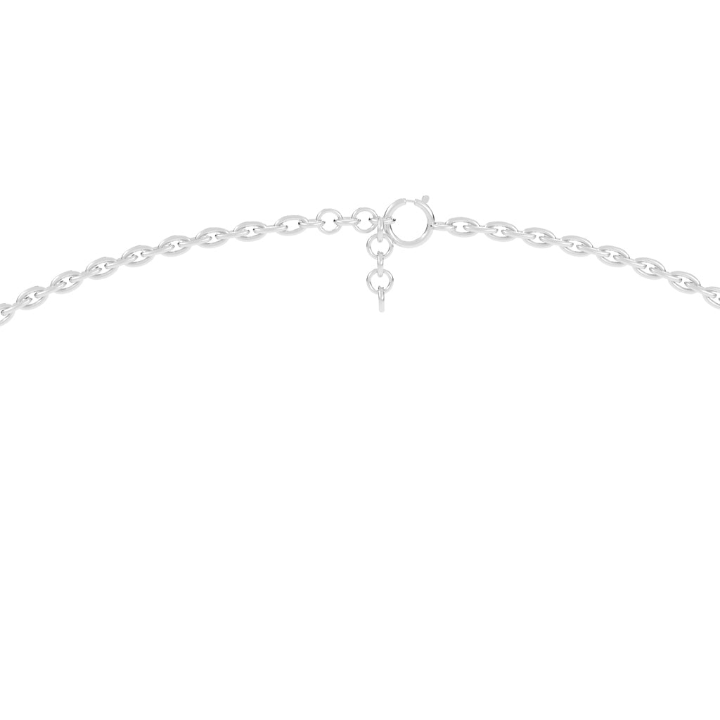 Miora Three Stone Pear Cut Delicate Lab Diamond Pendant
