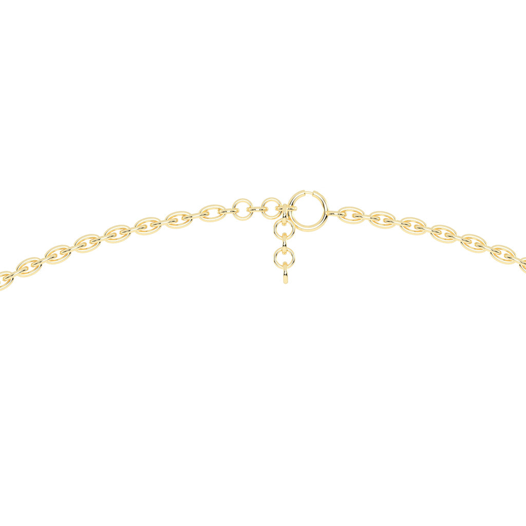1Ct Princess Shape Yellow Gold Solitaire Pendants