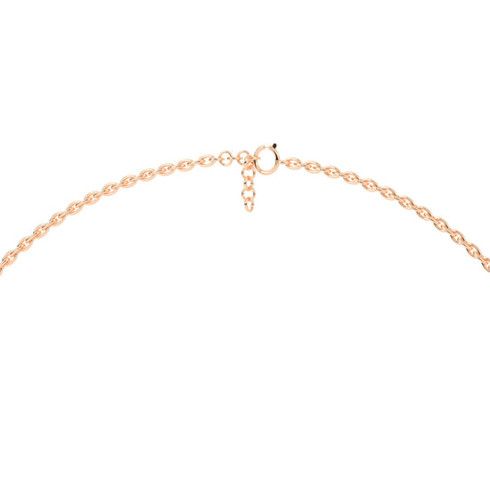 1Ct Round Shape Delicate Mangalsutra