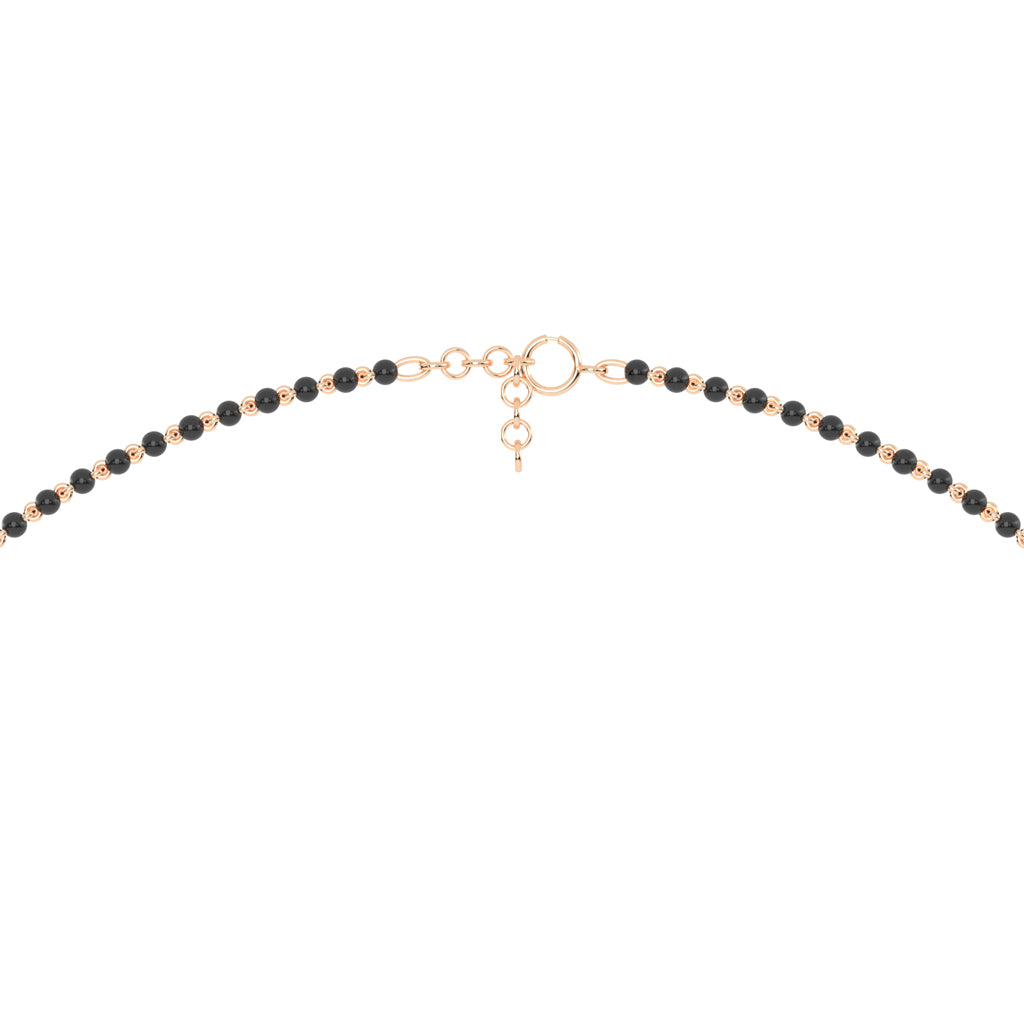 1.75Ct Emerald Shape Solitaire Mangalsutra