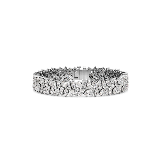 Luminous Diamond Vine Bracelet