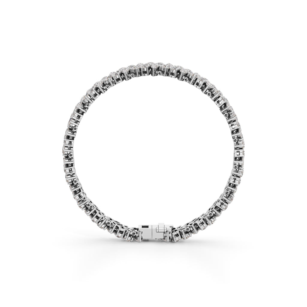 Luminous Diamond Vine Bracelet