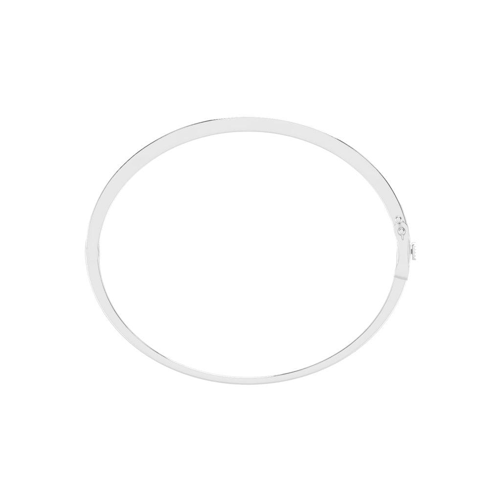 Celina Beaded Round Cut Kada Lab Diamond Bracelet