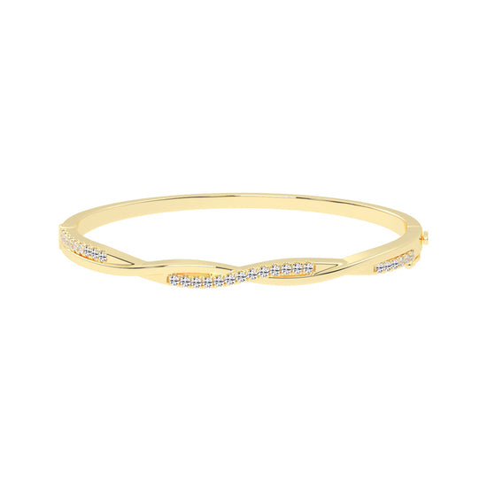 Niva Infinity Round Cut Kada Lab Diamond Bracelet