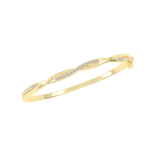 Niva Infinity Round Cut Kada Lab Diamond Bracelet