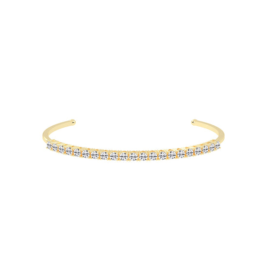 Freya Adjustable Round Cut Kada Lab Diamond Bracelet