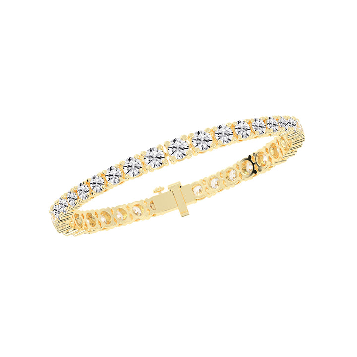 Delara Standard Round Tennis Lab Diamond Bracelet