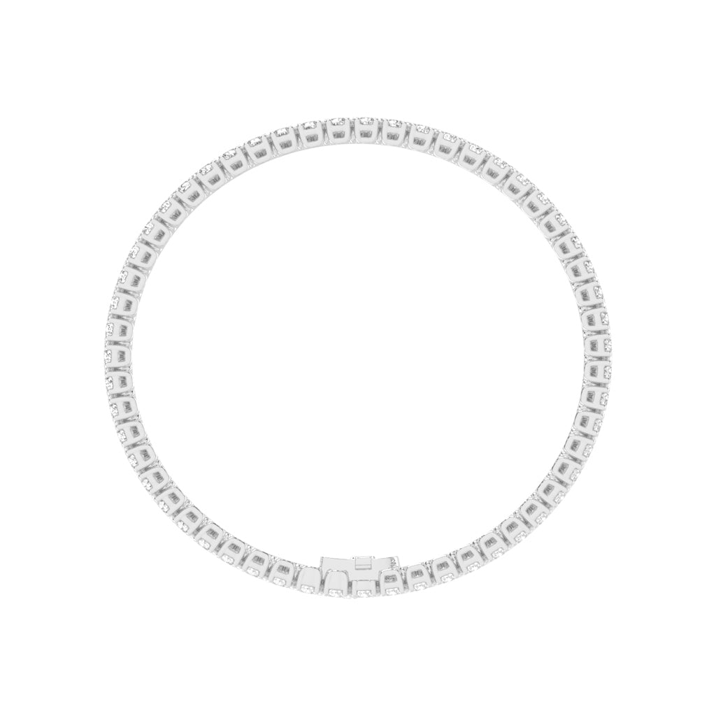 Viera Pear Cut Fancy Lab Diamond Bracelet