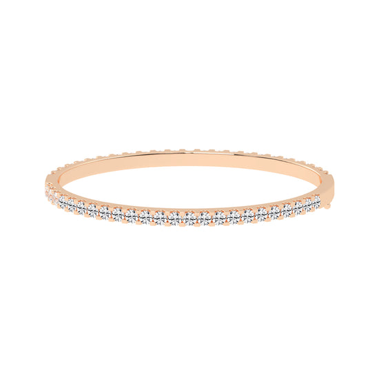 Irena Shared Setting Round Cut Kada Lab Diamond Bracelet