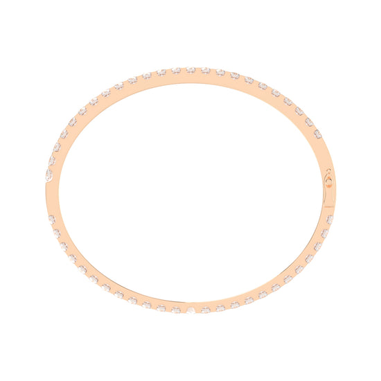 Irena Shared Setting Round Cut Kada Lab Diamond Bracelet