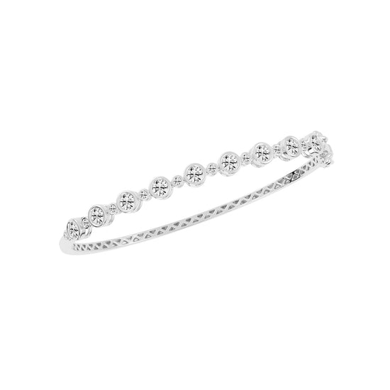 Kaela Bezel Setting Round Kada Lab Diamond Bracelet