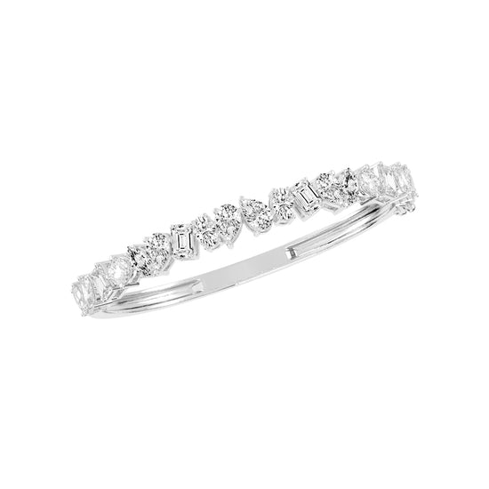 Evra Miracle Setting Kada Lab Diamond Bracelet