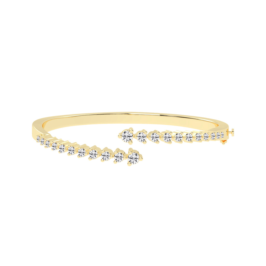 Infinite Sparkle Open Diamond Bracele