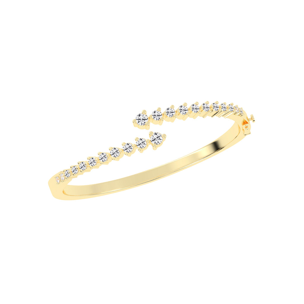 Infinite Sparkle Open Diamond Bracele