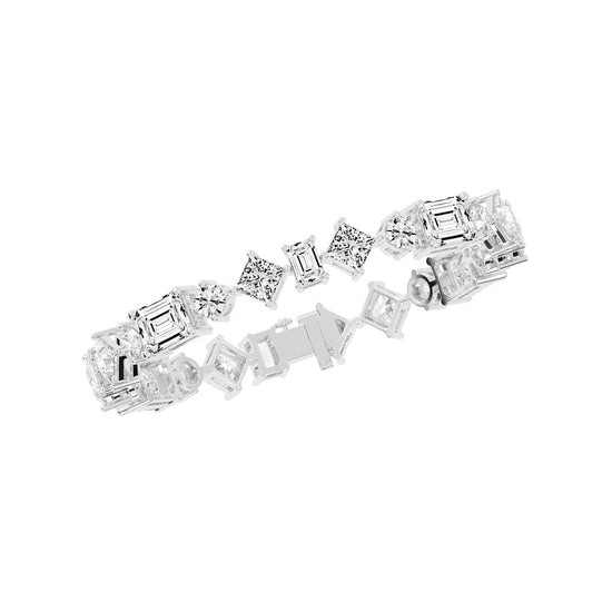 Fael Fancy Lab Diamond Bracelet