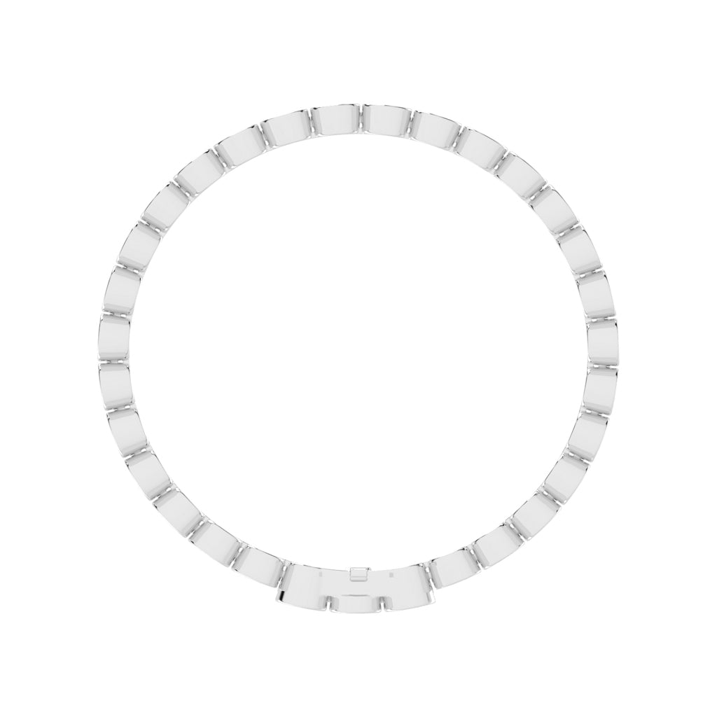 Orbital Sparkle Diamond Link Bracelet