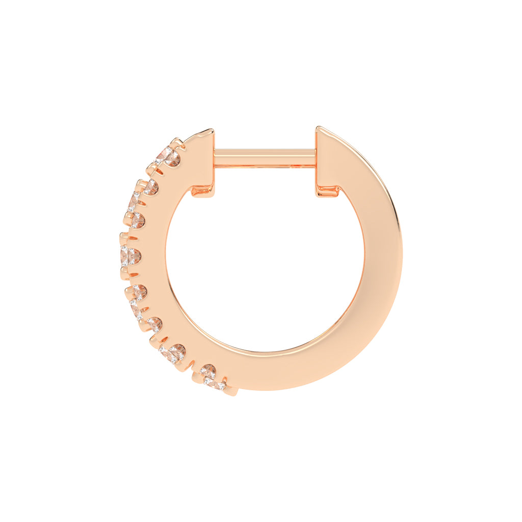 Triple Row Radiance Diamond Earrings
