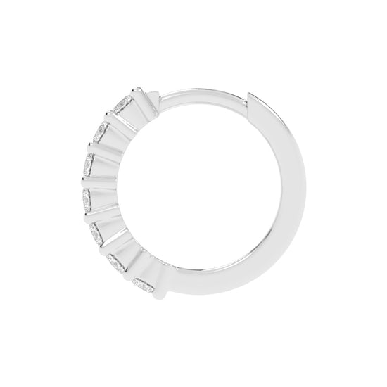 Timeless Row Diamond Bar Earrings
