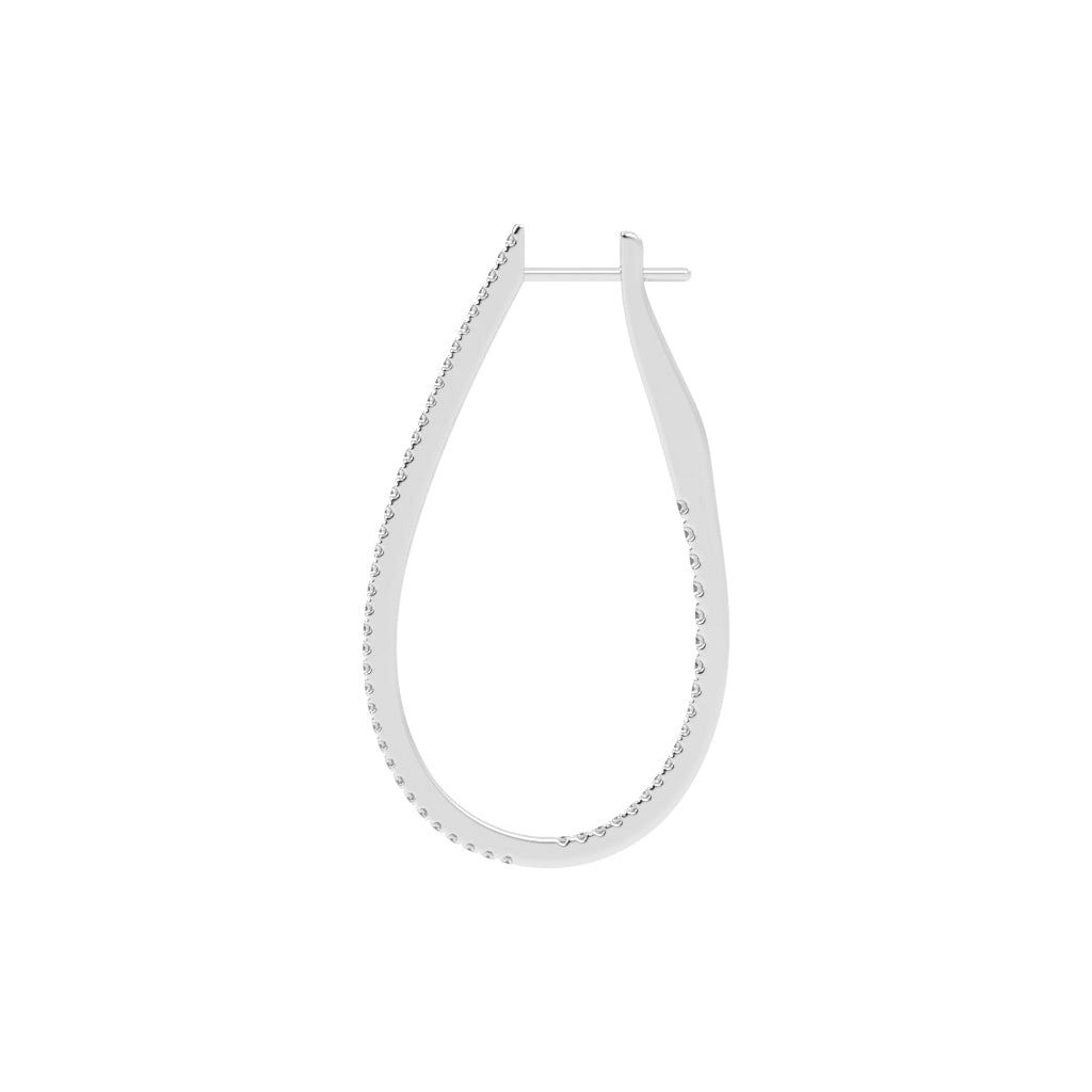 Serenade Twisted Round Hoops