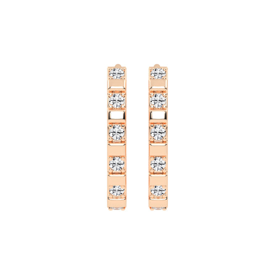 Illumia Round Huggie Hoops