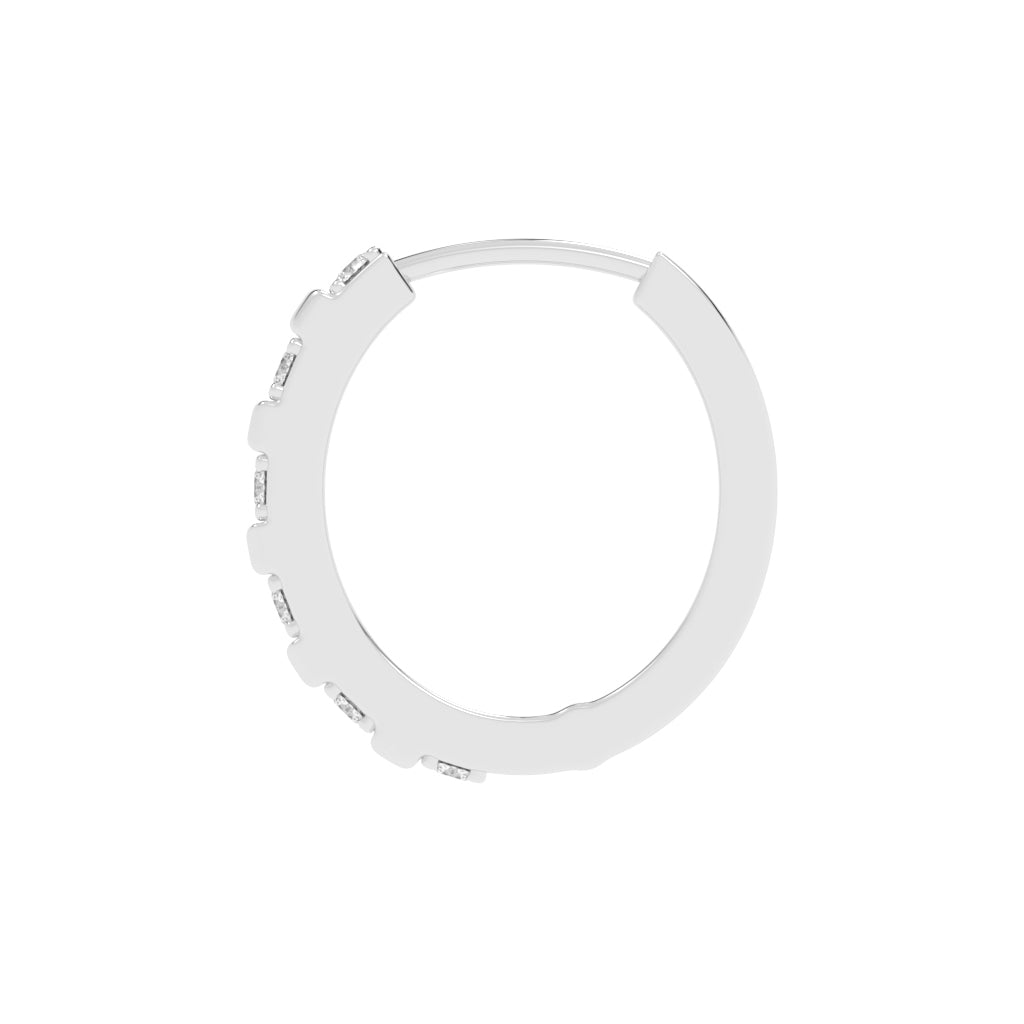 Illumia Round Huggie Hoops