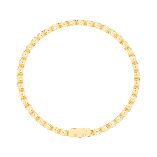 8.5Ct Round Shape Bracelet