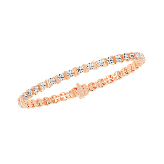 7.75Ct Round Shape Bracelet