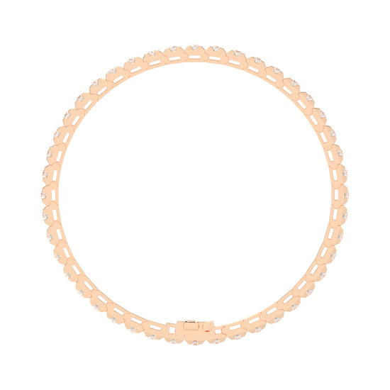 2.75Ct Round Shape Bracelet