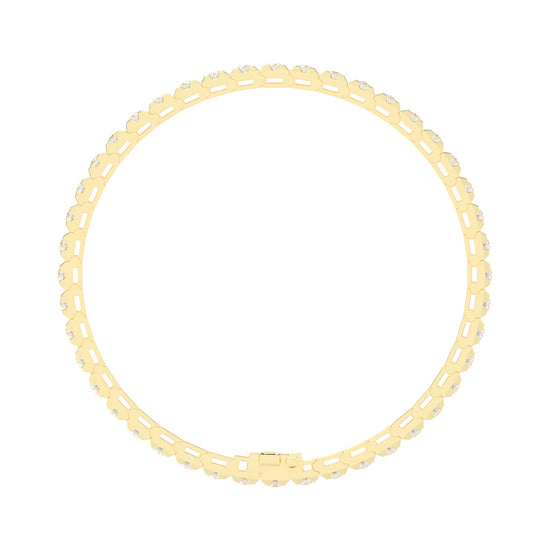 2.75Ct Round Shape Bracelet
