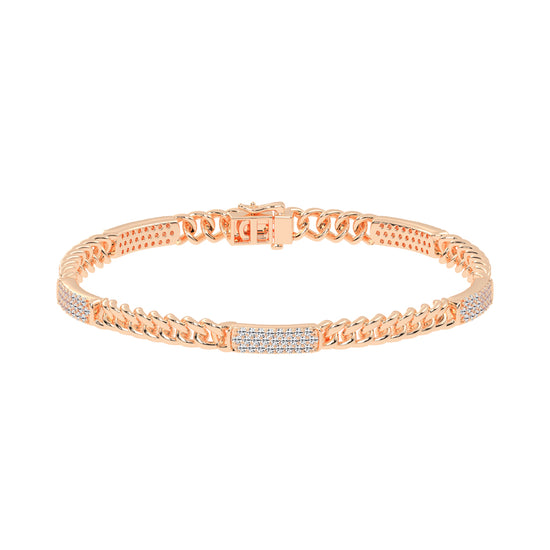 1.25Ct Round Shape Bracelet